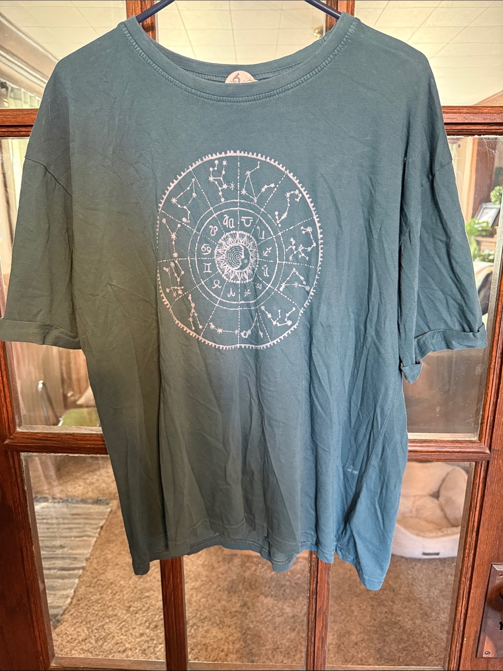 C&C California Green Astrology Wheel Short Sleeve Tee